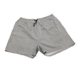 Black and White Gingham Shorts